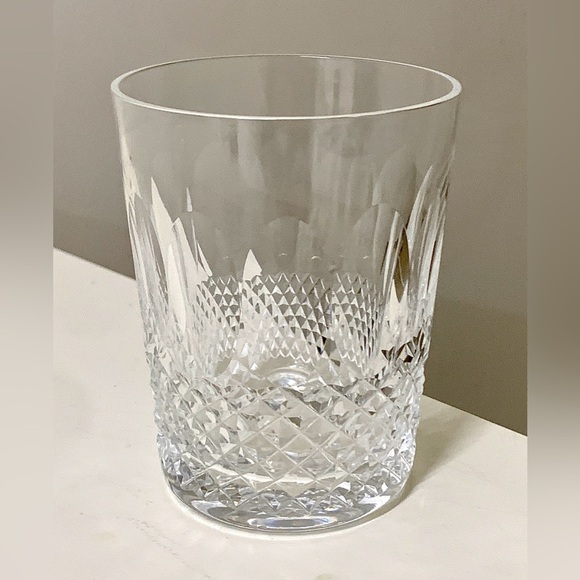 Vtg Discontinued Waterford Lead Crystal Colleen Double Old Fashioned Glass - Picture 6 of 11
